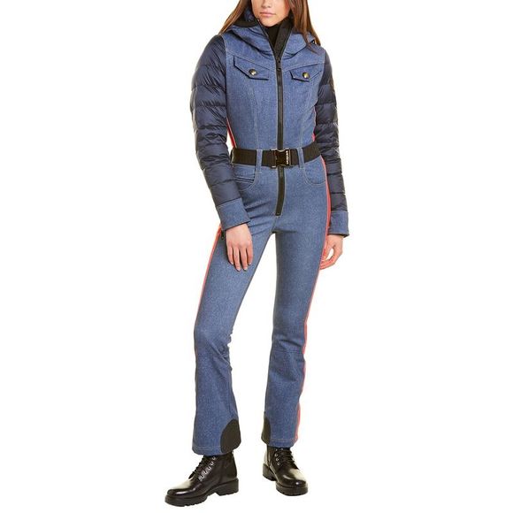 Goldbergh Womens  Longmont Ski Suit, Blue - Picture 1 of 4